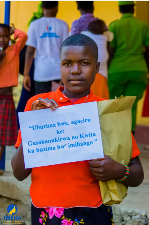 Community members at the event